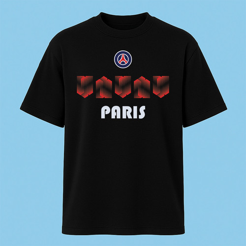 تیشرت آستین کوتاه مردانه مدل کیت پاریسن ژرمن V29