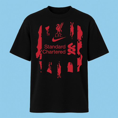 تیشرت آستین کوتاه مردانه مدل کیت لیورپول کد V14