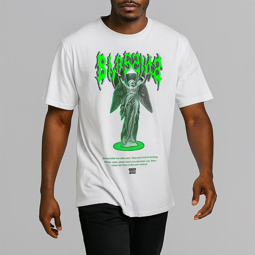 تی شرت آستین کوتاه مردانه مدل گنگ لش کد z108