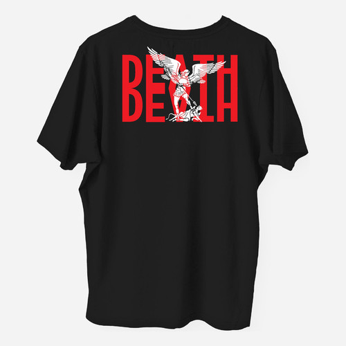 تی شرت آستین کوتاه مدل DEATH کد br126