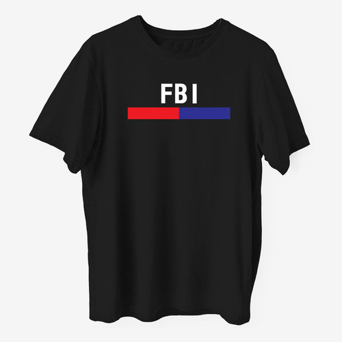 تی شرت آستین کوتاه مدل FBI کد br120