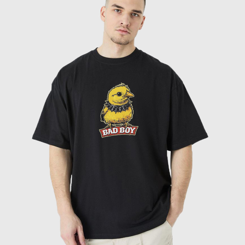 تی شرت آستین کوتاه مدل bad boy پسر بد mo448