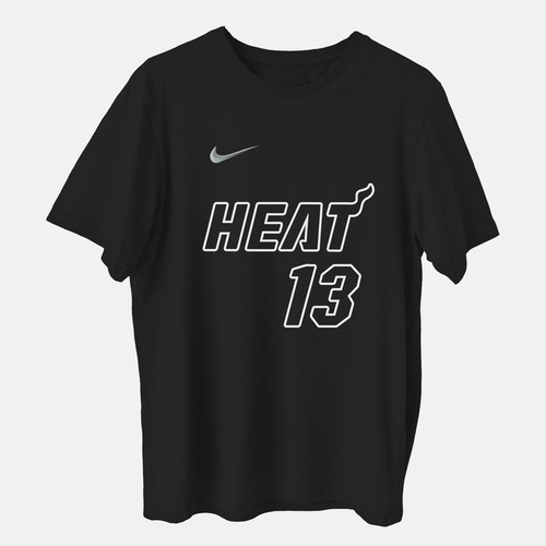 تی شرت آستین کوتاه مدل heat کد mo190