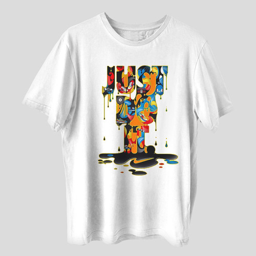 تی شرت آستین کوتاه مردانه مدل just do it mo222